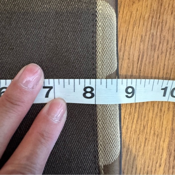 Coach, Signature Coach Crossbody, Brown, 8.5” H X 7.5” W - Picture 4 of 9